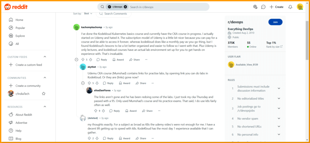 KodeKloud-vs-udemy-reddit